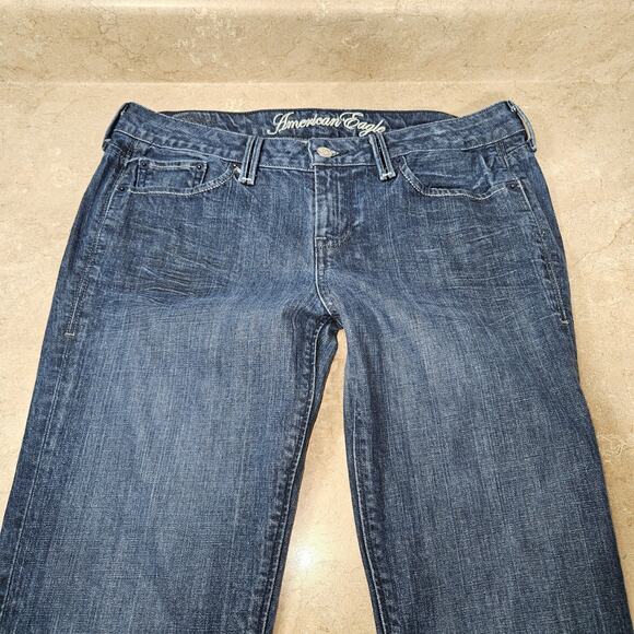 VTG American Eagle Outfitters True Boot Jeans Womens SZ 10 Original 77 Y2K 90s - Picture 1 of 11